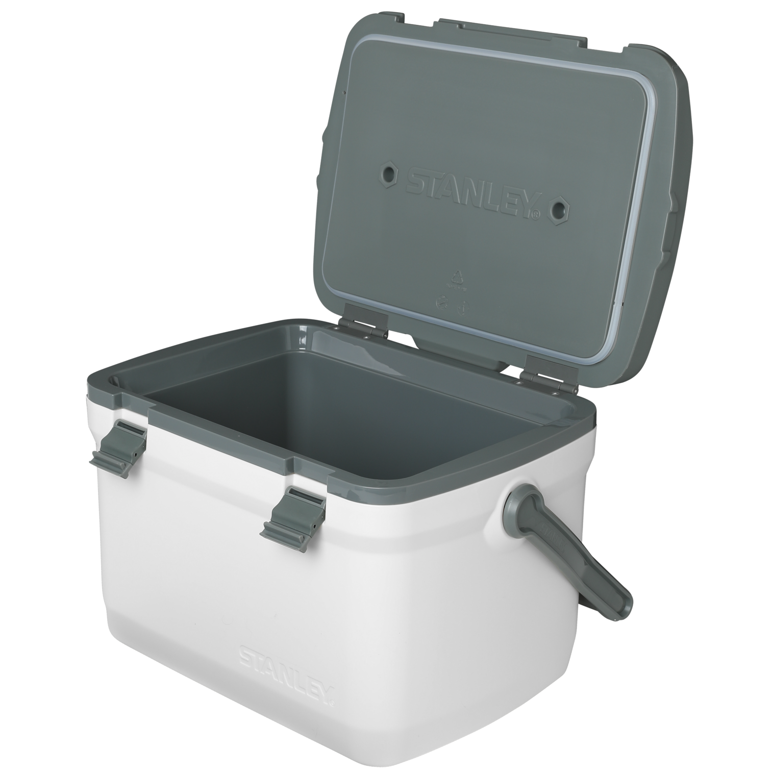 Stanley Easy-Carry Outdoor Hard Cooler 16 QT In Polar White