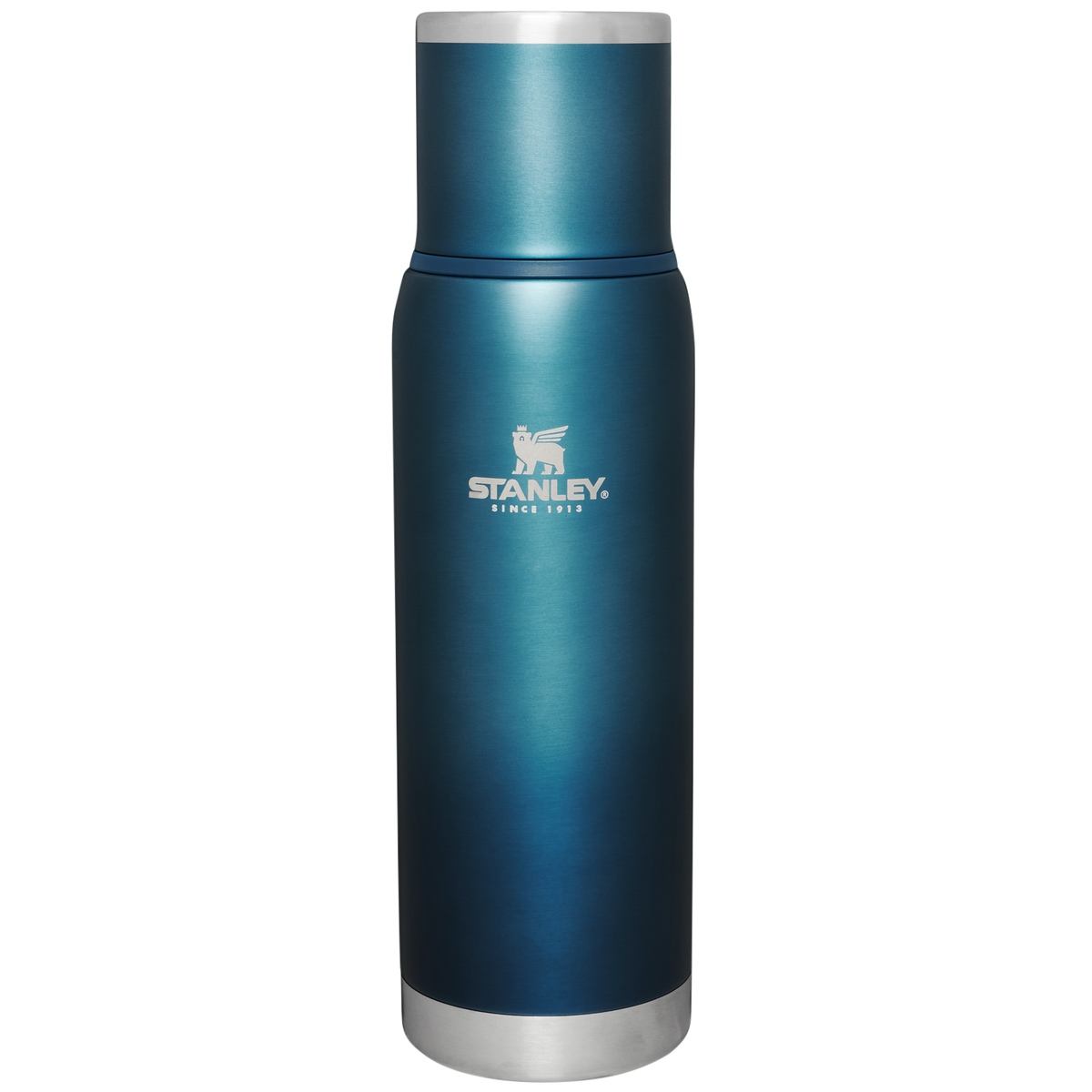Stanley 1.1 QT Adventure To Go Bottle with Insulated lid in Blue Glow
