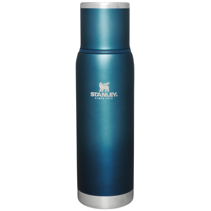 Stanley 1.1 QT Adventure To Go Bottle with Insulated lid in Blue Glow