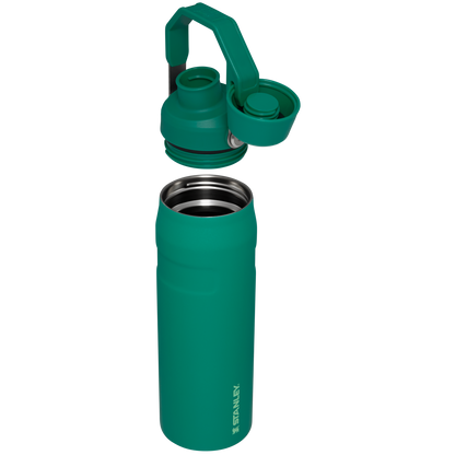 Stanley IceFlow Water Bottle with Fast Flow Lid 24 OZ In Alpine Green