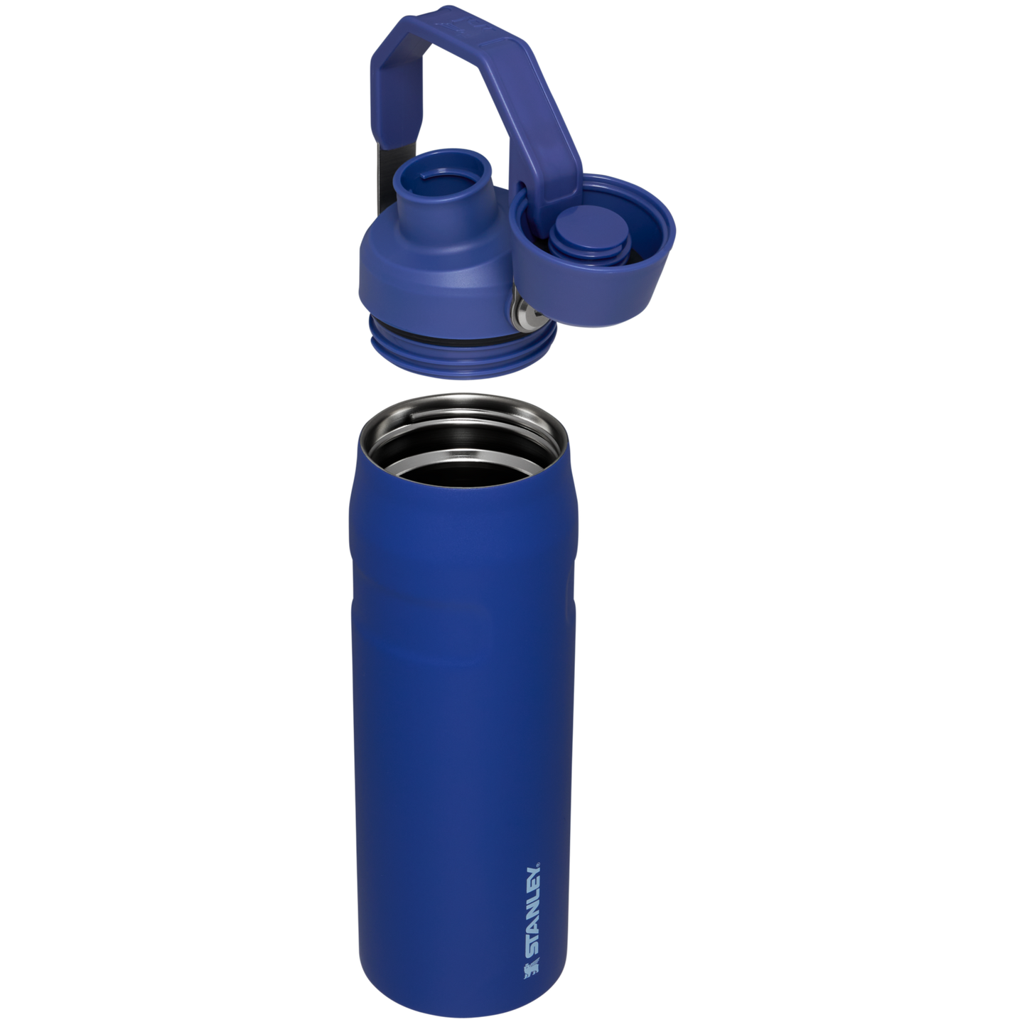 Stanley IceFlow Water Bottle with Fast Flow Lid 24 OZ In Lapis Blue