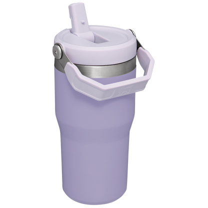 Stanley The IceFlow FlipStraw Tumbler Water Bottle 20 OZ In Lavender