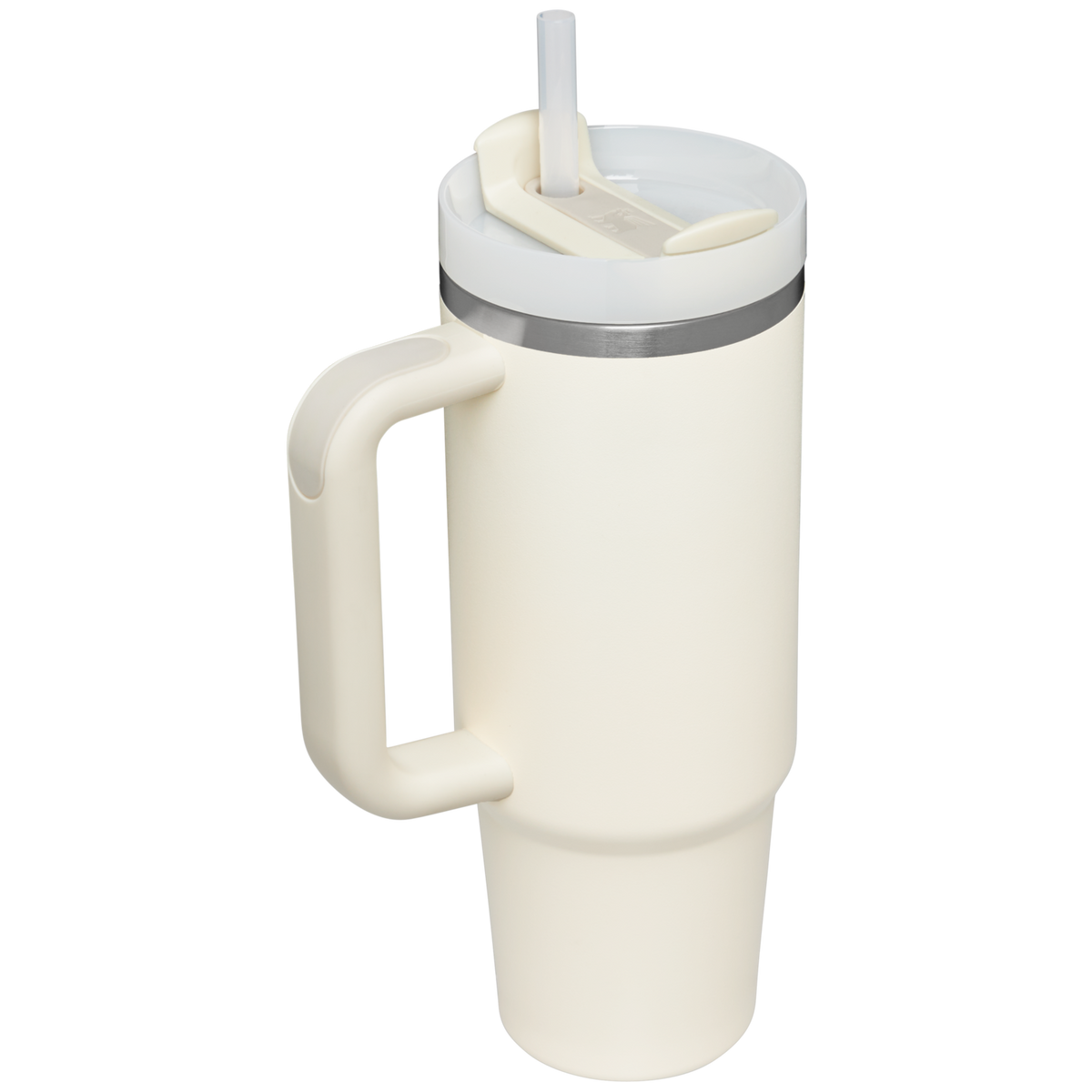 Stanley Quencher H2.0 Flowstate Tumbler 30 oz Cup In Cream White