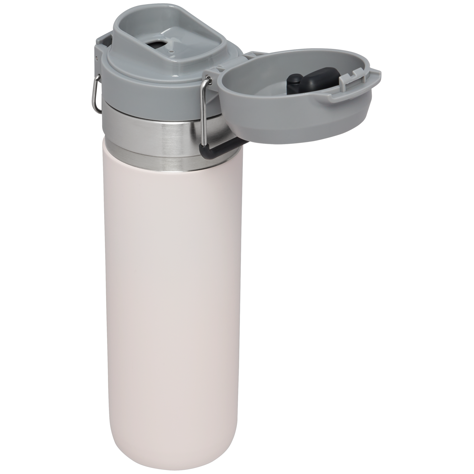 Stanley 24 oz Click Flip Leakproof Bottle in Rose Quartz