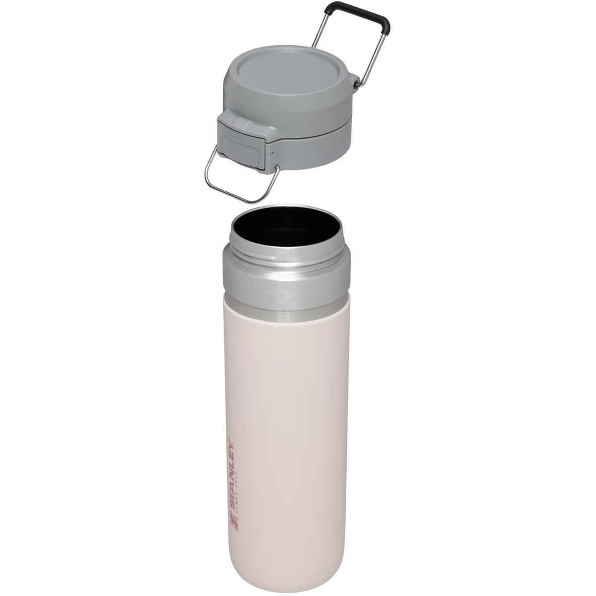 Stanley 24 oz Click Flip Leakproof Bottle in Rose Quartz