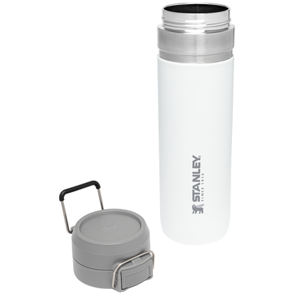 Stanley 24 oz Click Flip Leakproof Bottle in Polar White