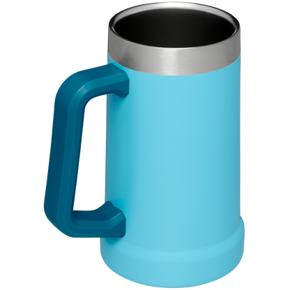 Stanley Heavy Duty Big Grip 24 oz Beer Stein in Pool Front Blue