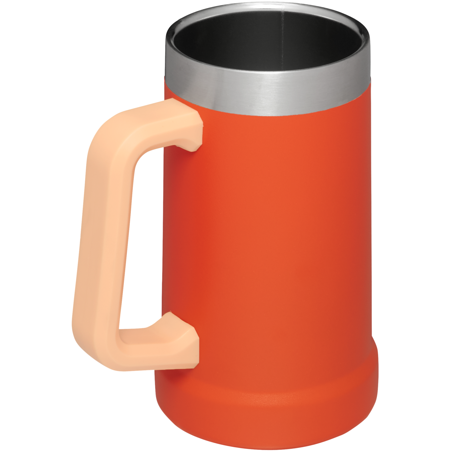 Stanley Heavy Duty Big Grip 24 oz Beer Stein in Tigerlily Orange