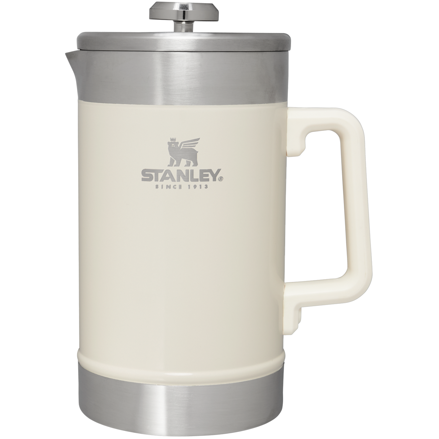 Stanley Stainless Steel Stay Hot French Press in Cream Gloss