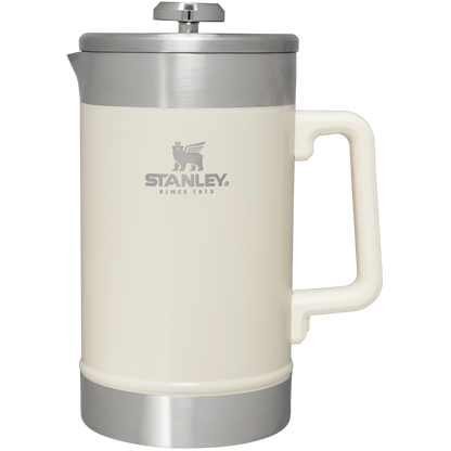 Stanley Stainless Steel Stay Hot French Press in Cream Gloss