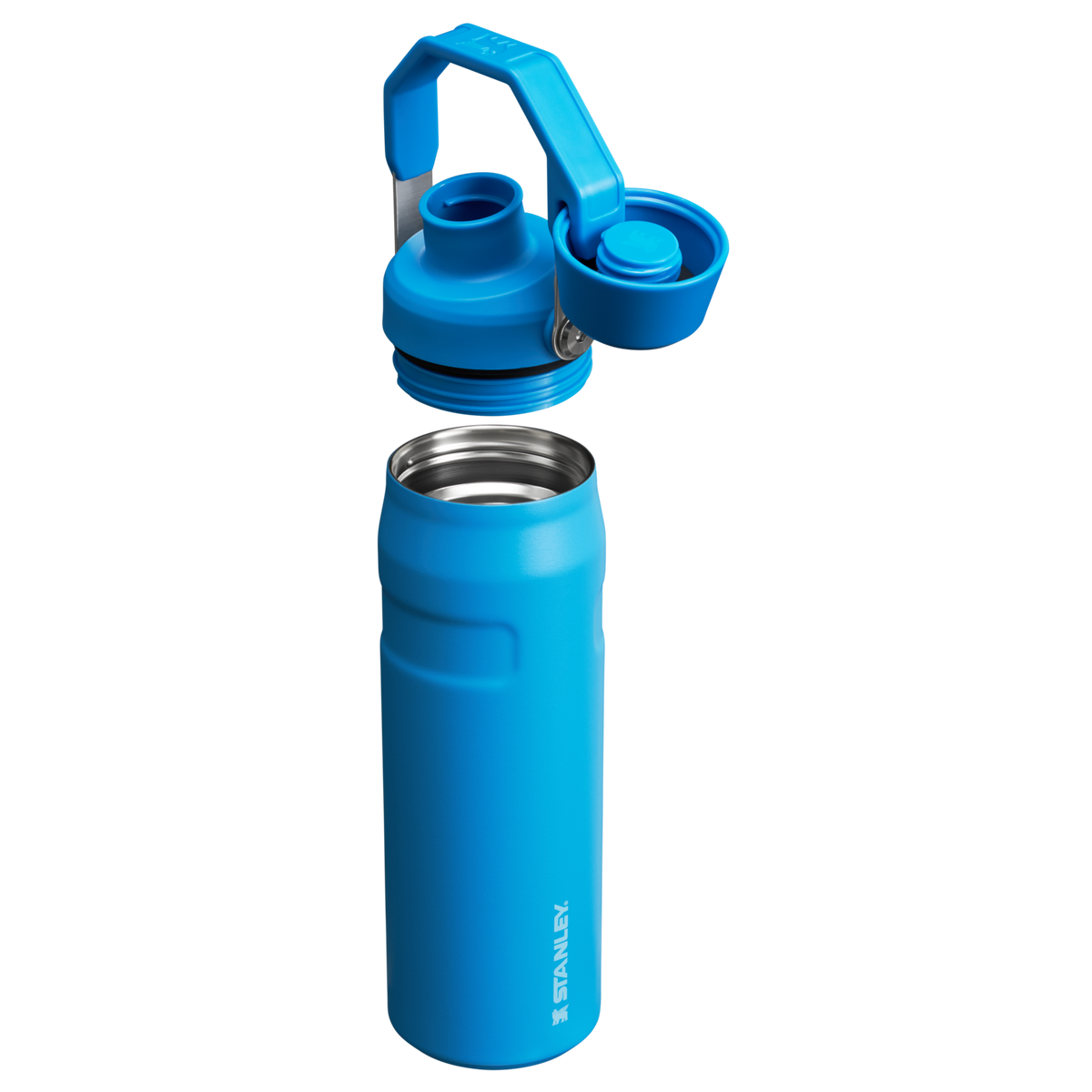 Stanley IceFlow Water Bottle with Fast Flow Lid 24 OZ In Azure Blue