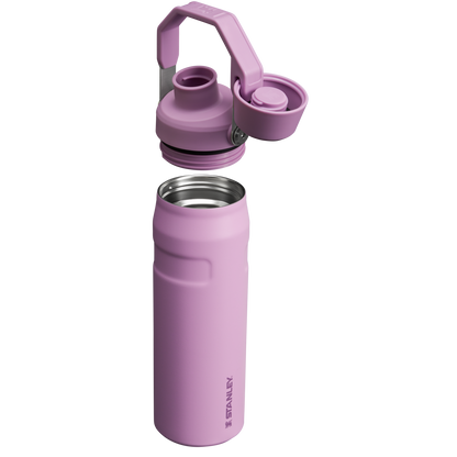 Stanley IceFlow Water Bottle with Fast Flow Lid 24 OZ In Lilac Purple