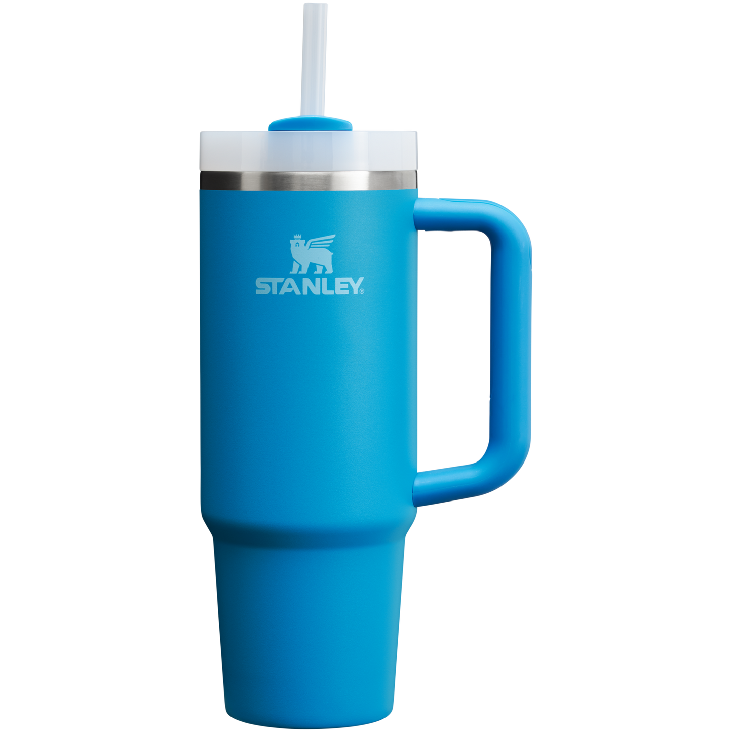 Stanley Quencher H2.O FlowState Tumbler Cup 30 OZ In Azure Blue