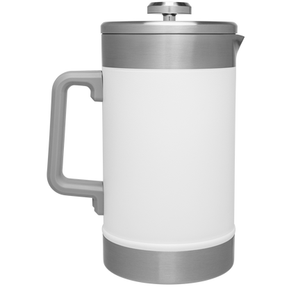 Stanley Stainless Steel Stay Hot French Press in Polar White