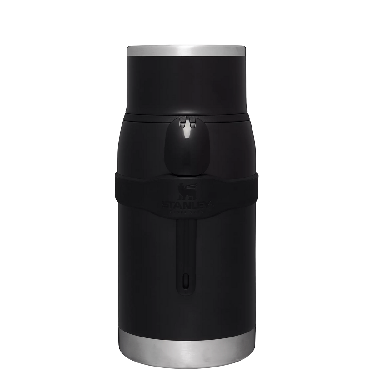 Stanley 36 oz To-Go Food Jar with Spork in Charcoal Glow