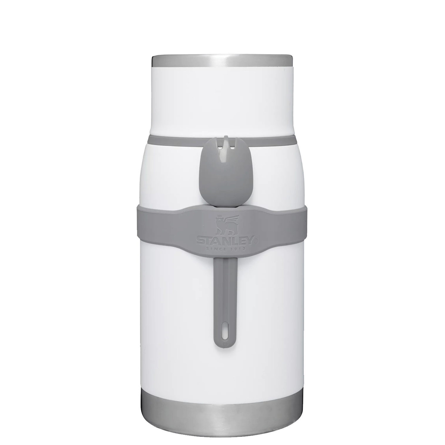 Stanley 36 oz To-Go Food Jar with Spork in Polar White