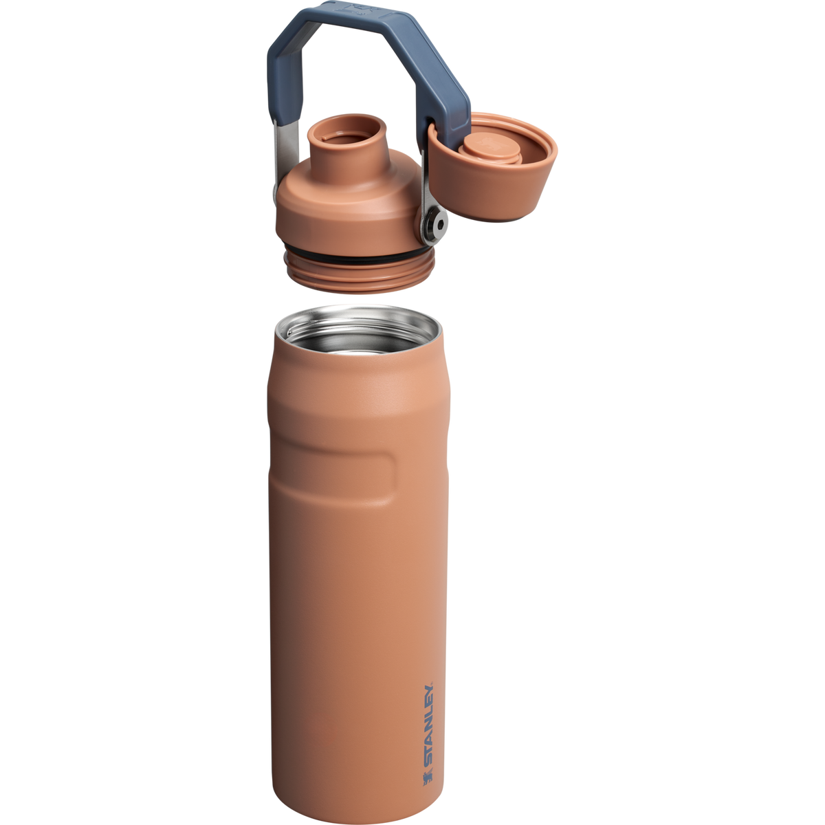 Stanley IceFlow Water Bottle with Fast Flow Lid 24 OZ In Toast Brown
