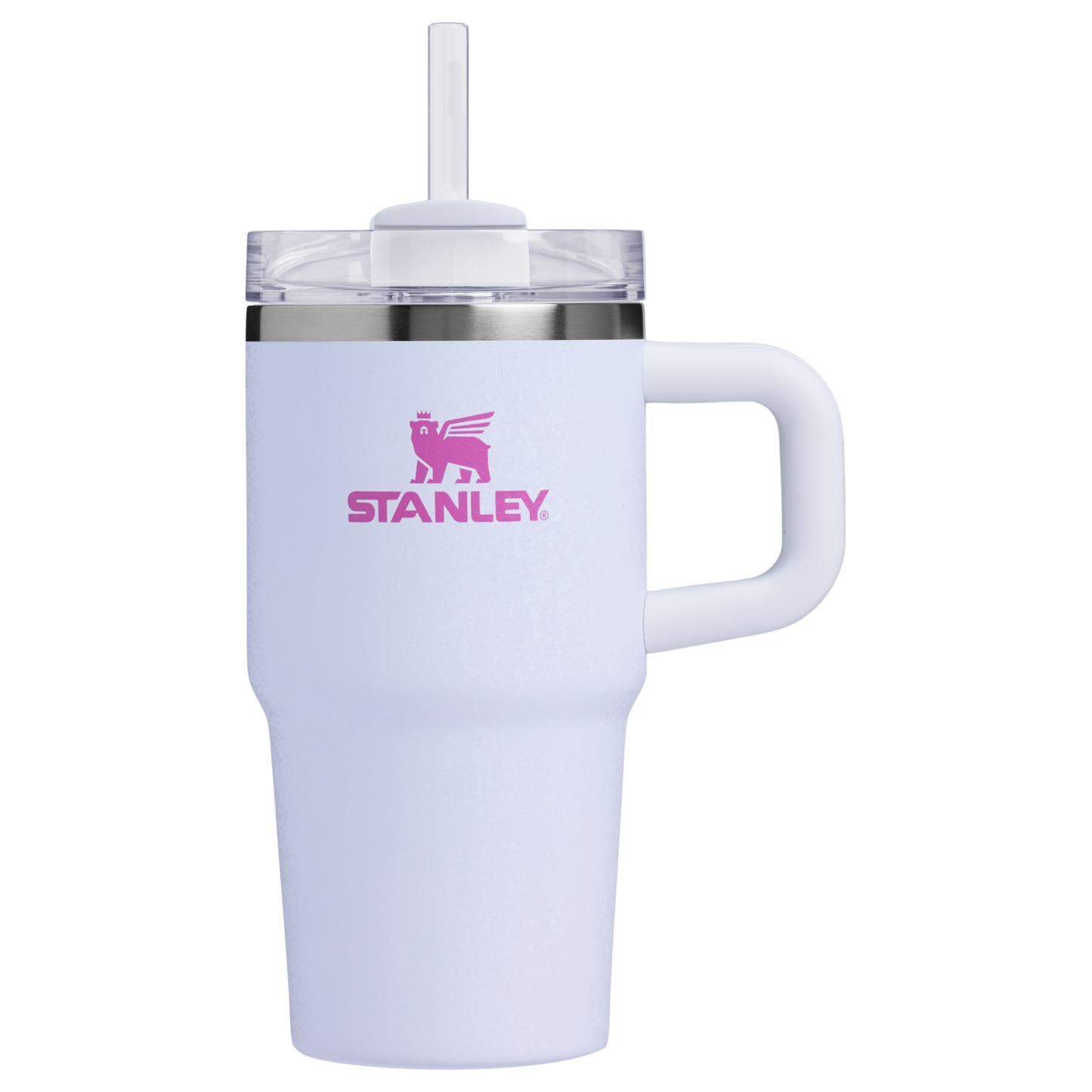 The Stanley Quencher H2.O FlowState Tumbler with Handle 20 OZ Cup in Crystal Crush
