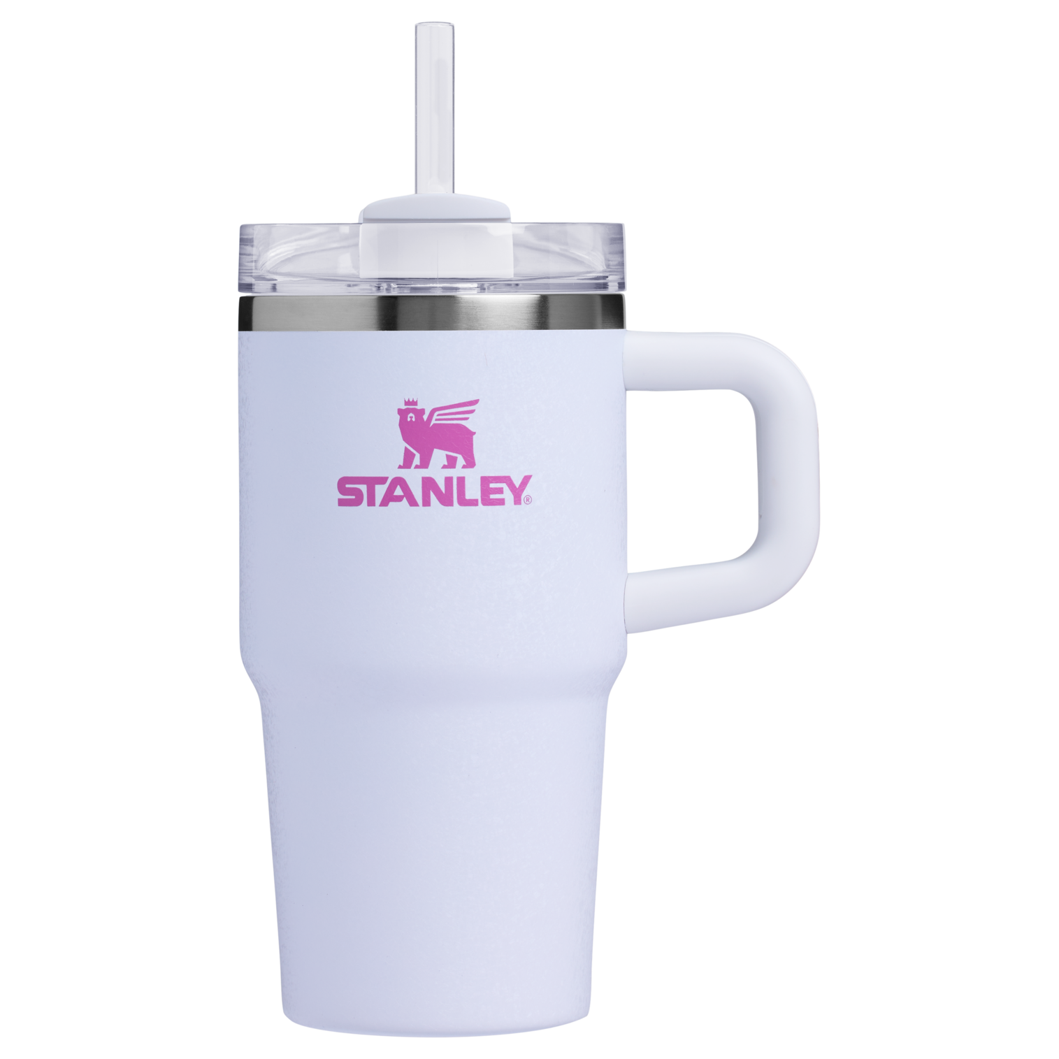 The Stanley Quencher H2.O FlowState Tumbler with Handle 20 OZ Cup in Crystal Crush