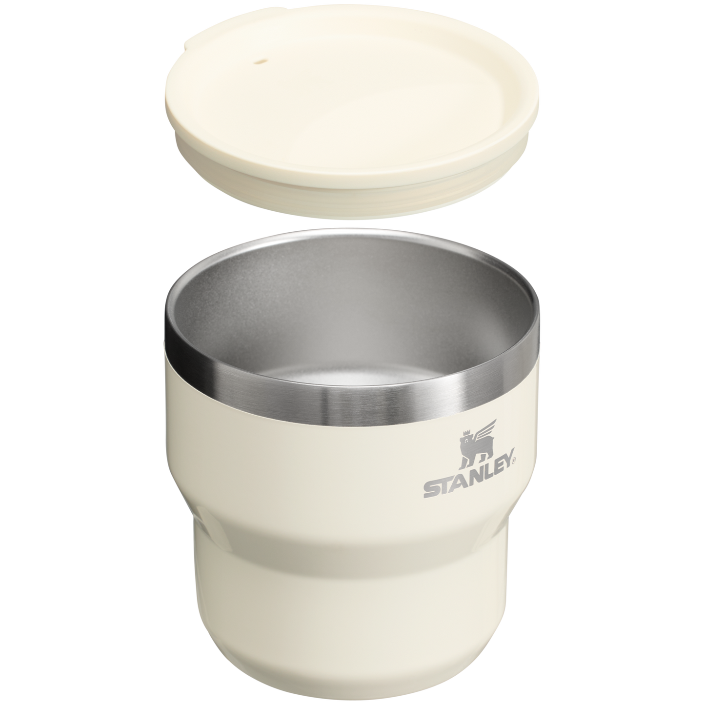 Stanley Stay-Hot Stacking Insulated Camp Cup 10 OZ In Cream Gloss White