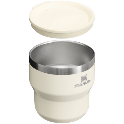 Stanley Stay-Hot Stacking Insulated Camp Cup 10 OZ In Cream Gloss White