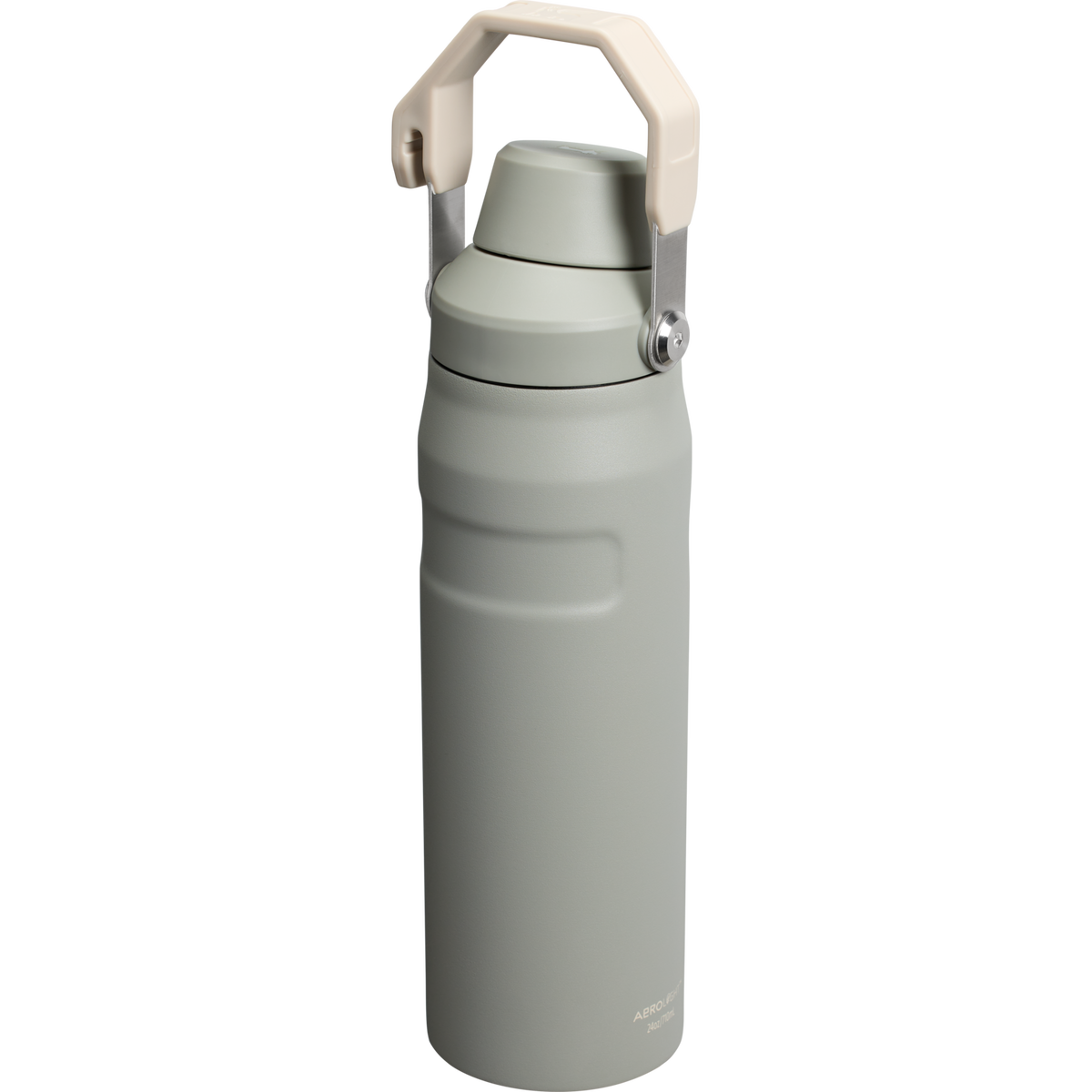 Stanley IceFlow Water Bottle with Fast Flow Lid 24 OZ In Ash Grey