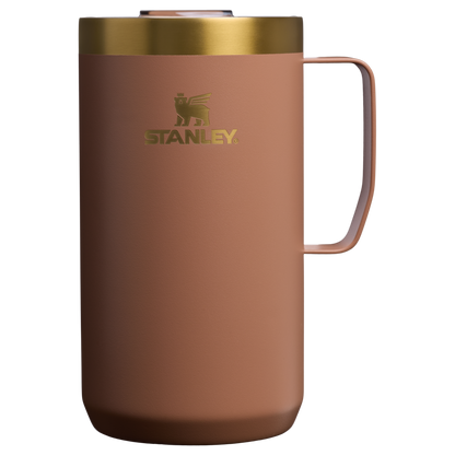 Stanley 24 OZ Everyday Insulated Camp Mug In Mocha Latte Brown