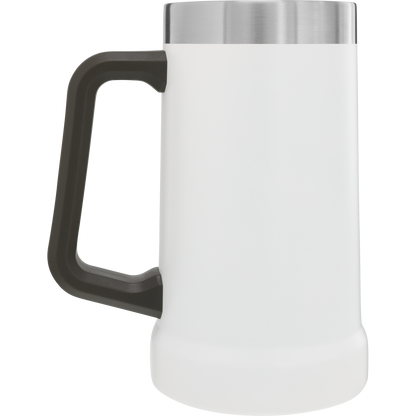 Stanley Adventure Big Grip Beer Stein 24oz in Polar White