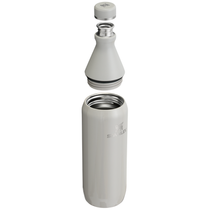 Stanley Leak Proof 20 OZ All Day Slim Bottle with removable collar in Ash Gloss