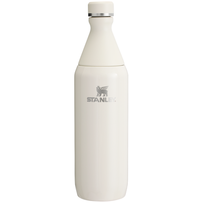 Stanley All Day Slim Water Bottle 20 OZ In Cream White Gloss