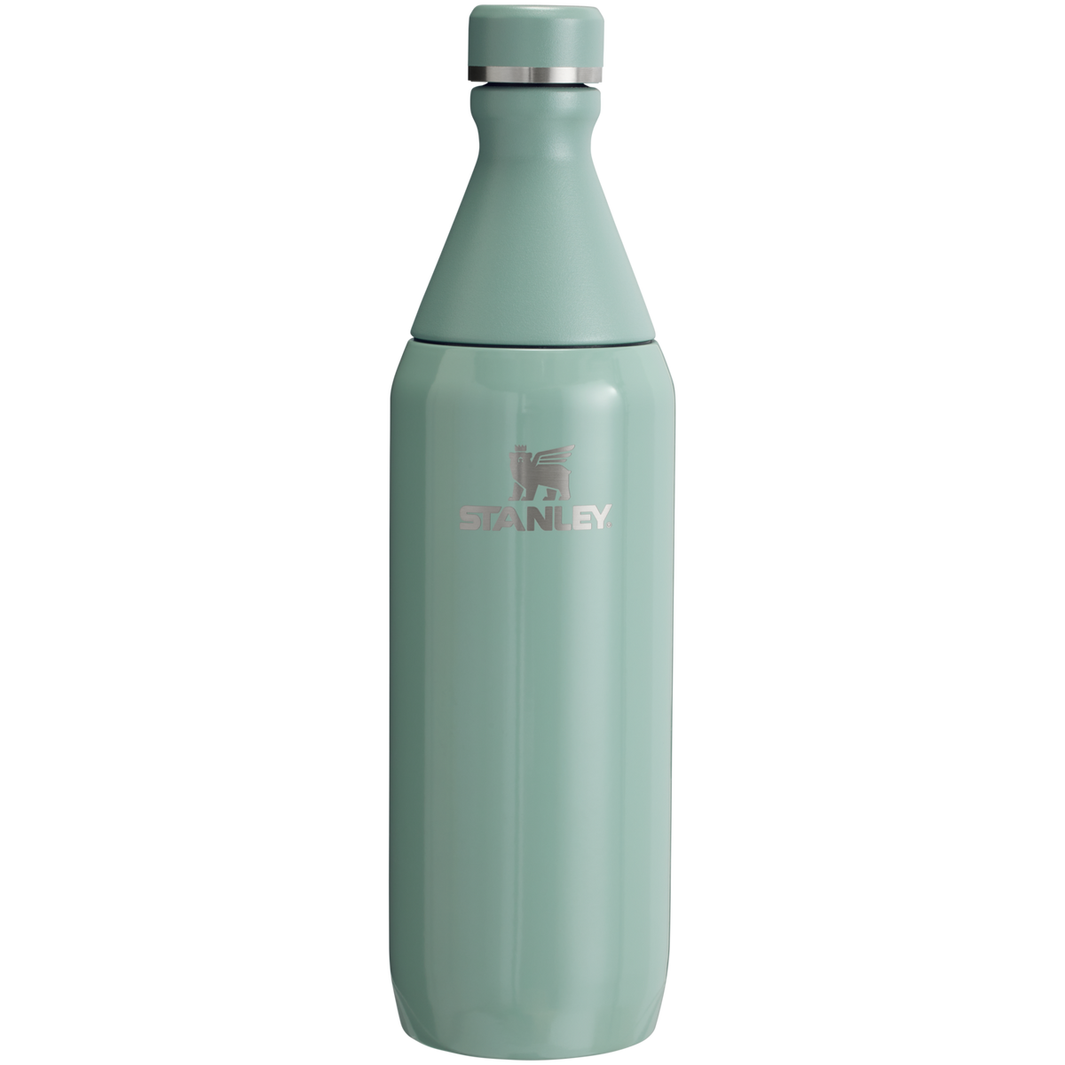 Stanley Leak Proof 20 OZ All Day Slim Bottle with removable collar in Shale Gloss