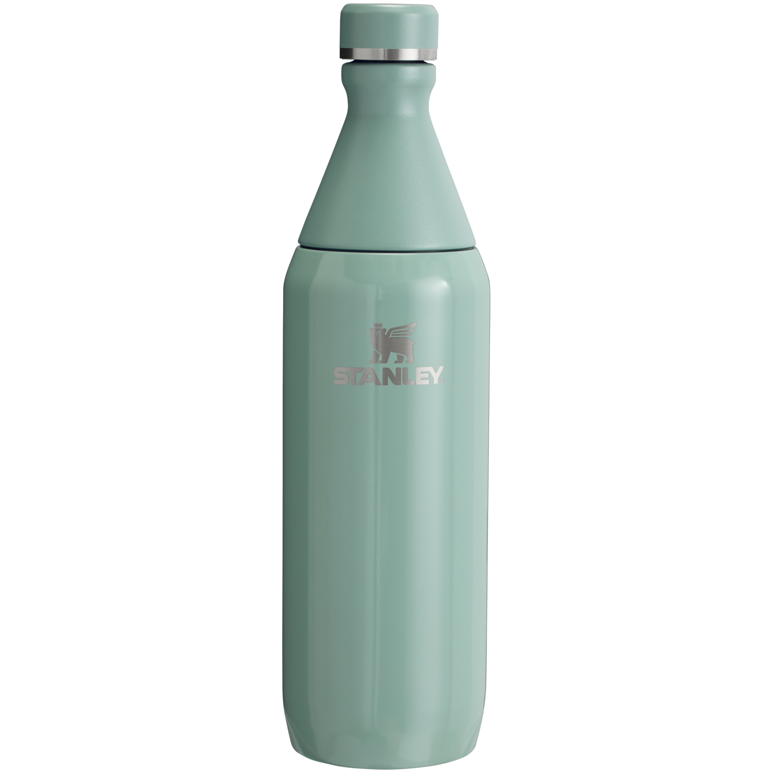 Stanley Leak Proof 20 OZ All Day Slim Bottle with removable collar in Shale Gloss