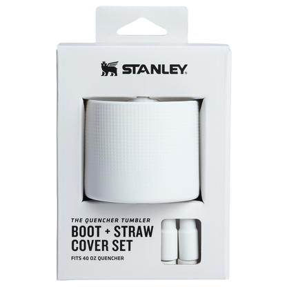 Stanley Boot & Straw Cover Set 40OZ Pale Stone