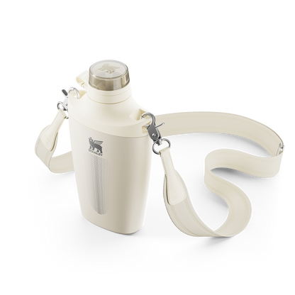 Stanley Crossbody Water Bottle in Cream