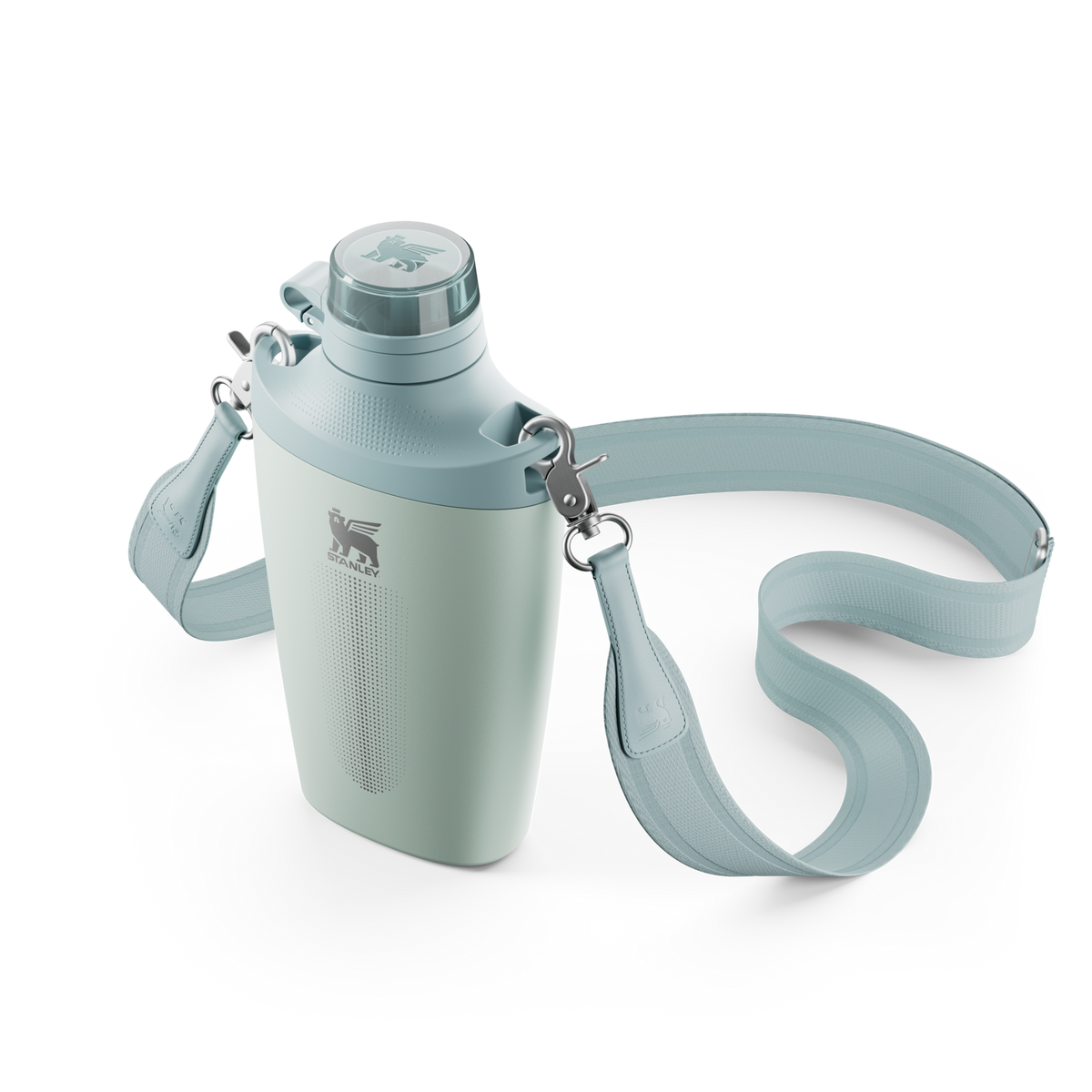 Stanley Crossbody Water Bottle in Seafoam