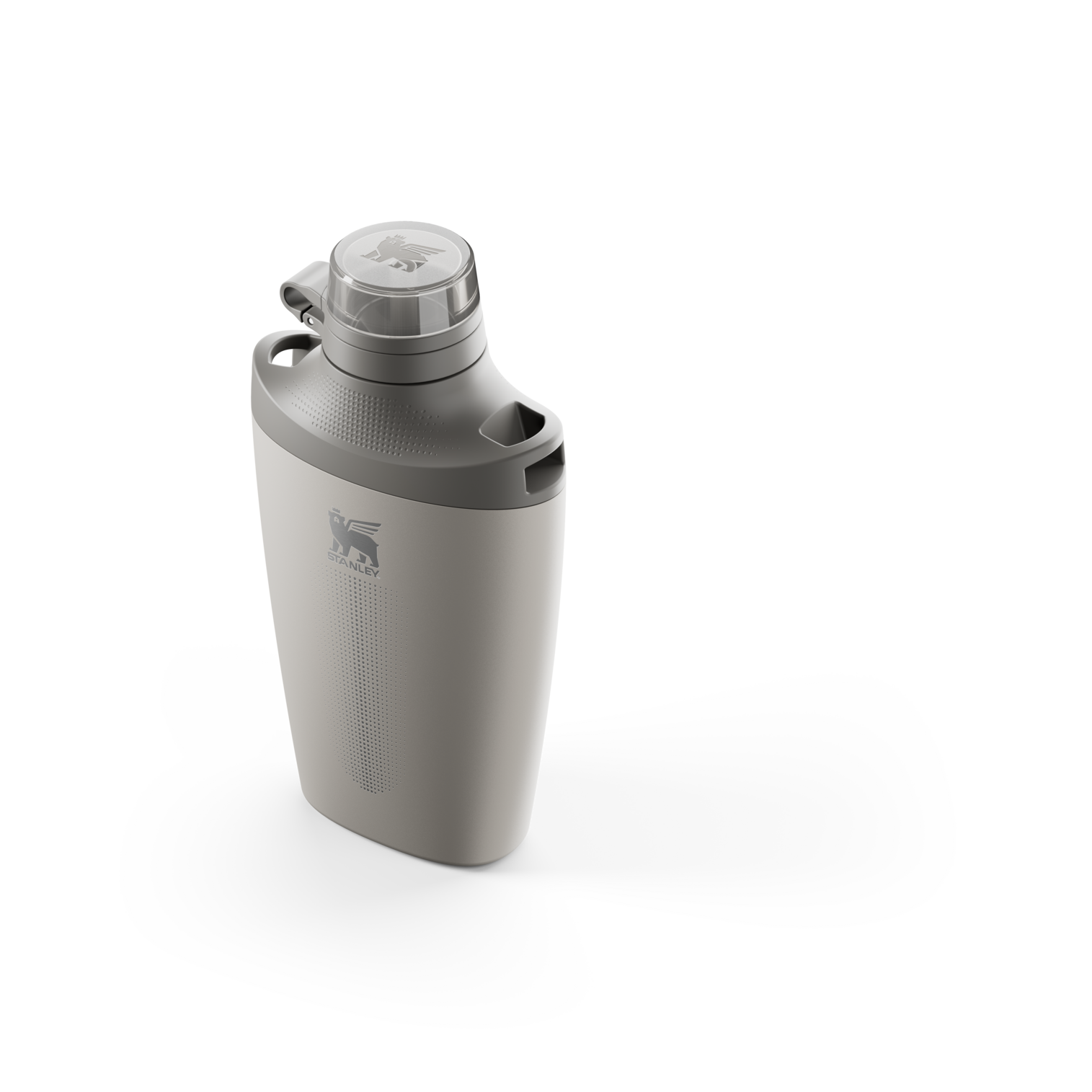 Stanley Crossbody Water Bottle in Ash Grey
