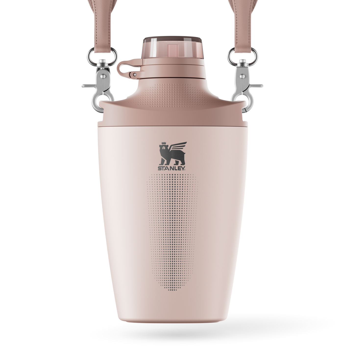 Stanley Crossbody Water Bottle in Rose Quartz