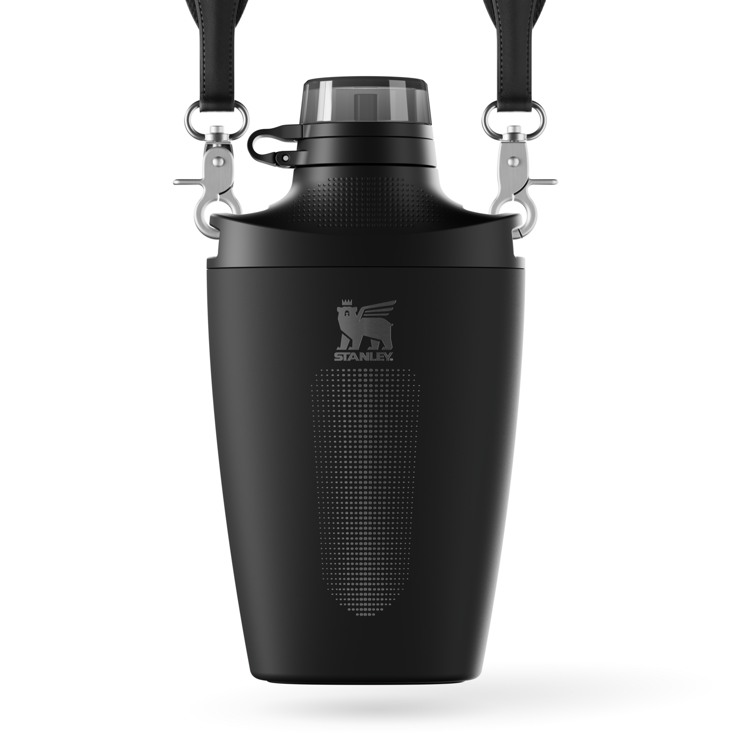 Stanley Crossbody Water Bottle in Black