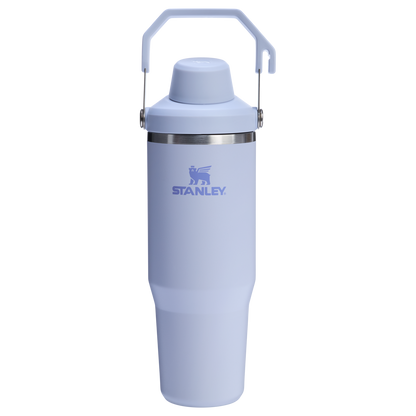 Stanley 36 OZ IceFlow Aerolight Stainless Steel Water Bottle In Dew Drop Purple with Fast Flow Lid