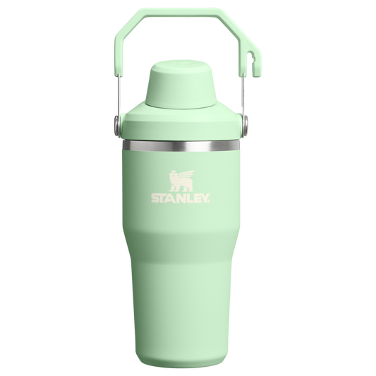 Stanley 20 OZ IceFlow Aerolight Stainless Steel Water Bottle In Pistachio Green with Fast Flow Lid