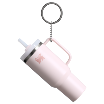 Stanley Mini Quencher Cup Ornament in Rose Quartz Pink