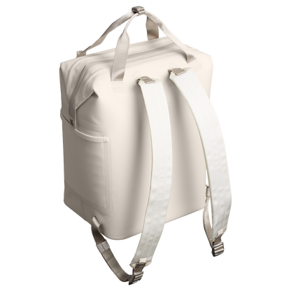 Stanley 14 Quart All Day Madeleine Mini Soft Sided Cooler Backpack In Cream White