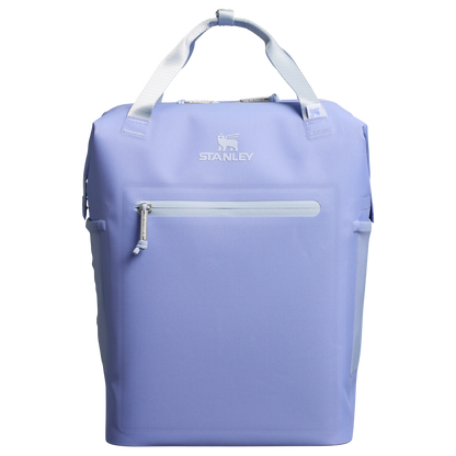 Stanley 14 Quart All-Day Madeleine Mini Soft Cooler Backpack In Hydrangea Purple