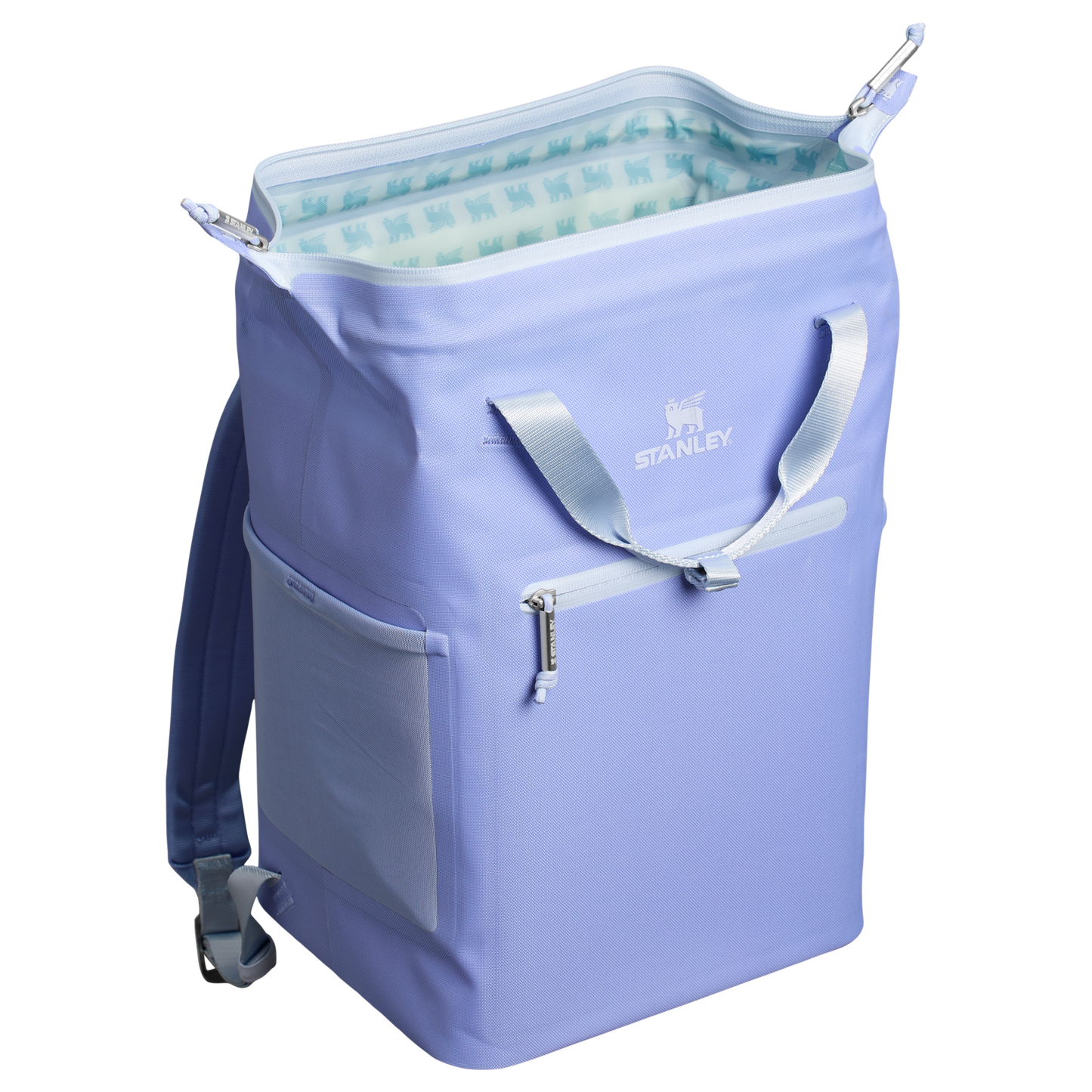 Stanley 14 Quart All Day Madeleine Mini Soft Sided Cooler Backpack In Hydrangea Purple