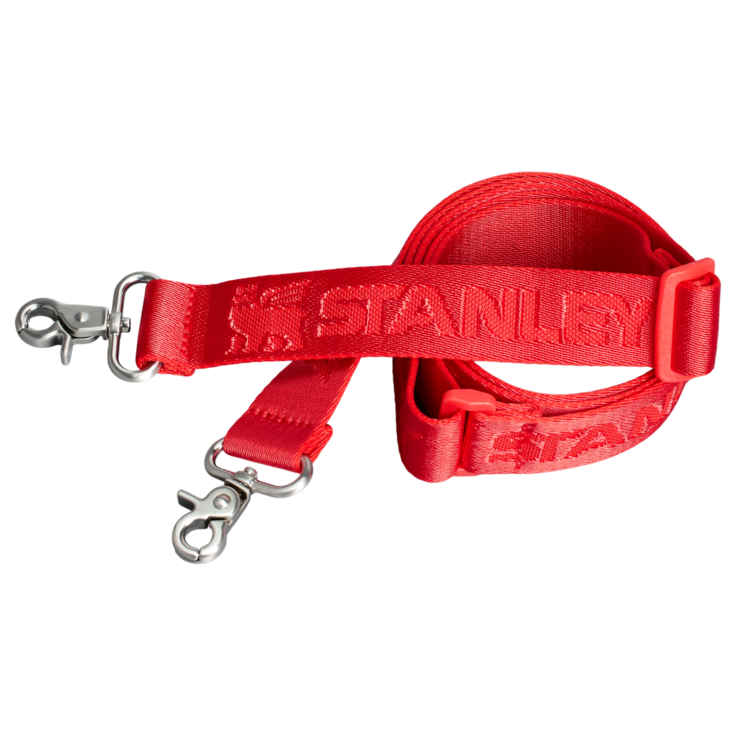 Stanley All Day 30 OZ Quencher Carry All In Hot Coral Red