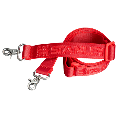 Stanley All Day 30 OZ Quencher Carry All In Hot Coral Red
