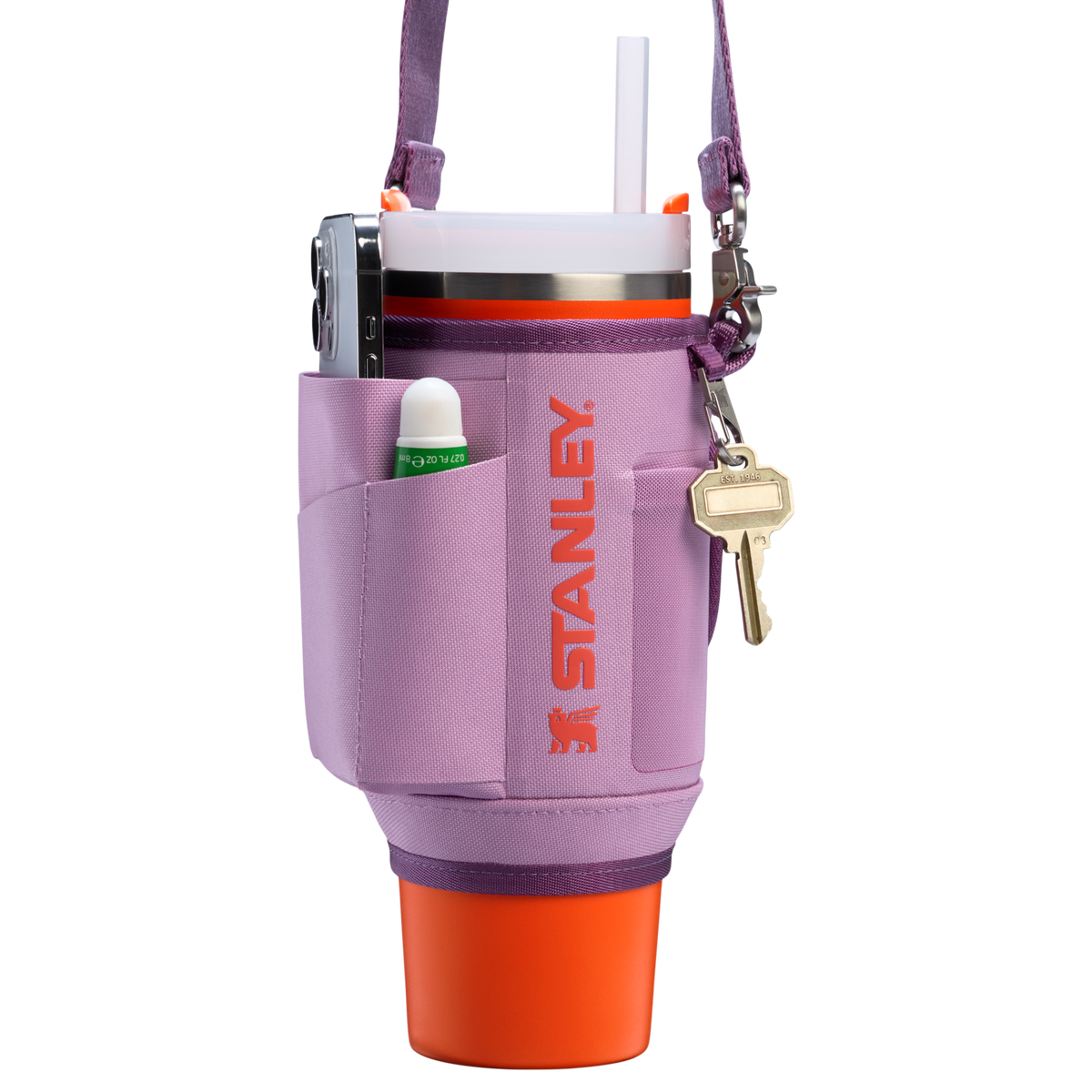 Stanley All Day 30 OZ Quencher Carry All In Lilac Purple