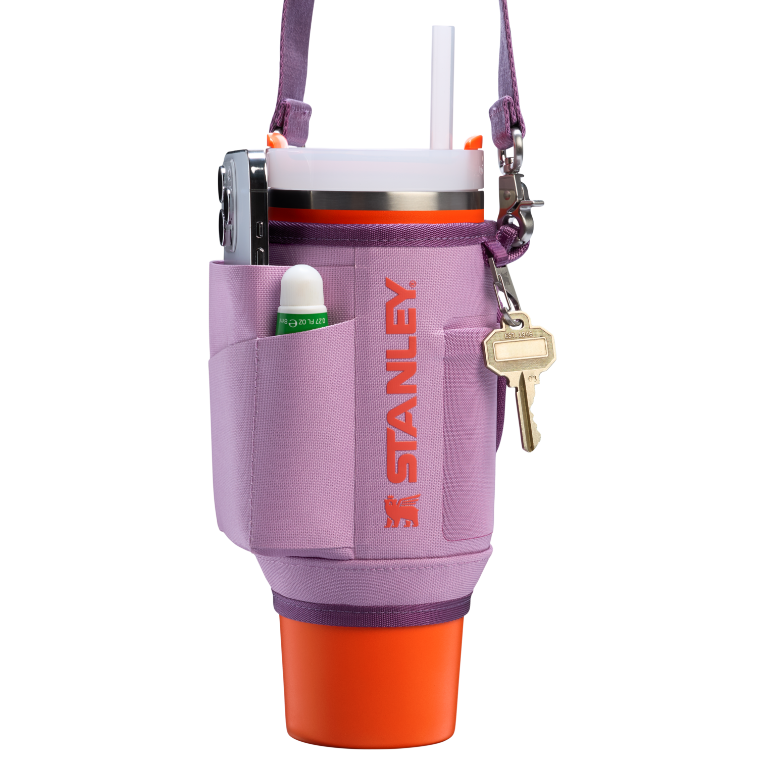 Stanley All Day 30 OZ Quencher Carry All In Lilac Purple