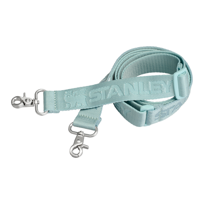 Stanley Carry-All 40 oz Quencher with Detachable Crossbody Straps in Mist blue
