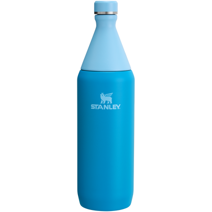 Stanley Leak Proof 34 OZ All Day Slim Bottle with removable collar in Azure